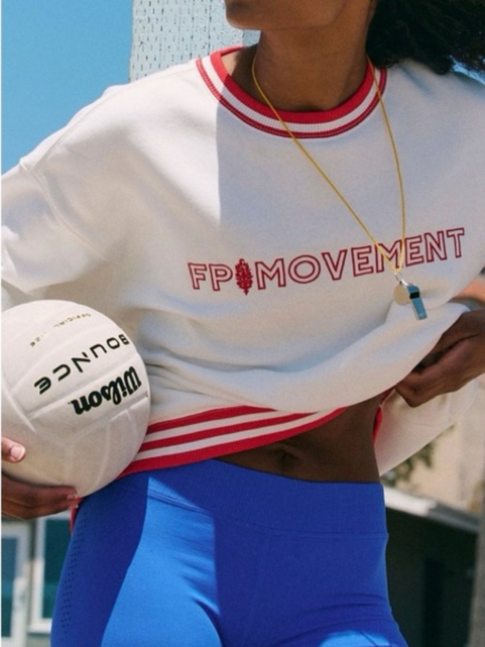 Fp Movements All Star Collegiate Logo Pullover Size Xs